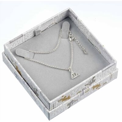 Harry Potter: Sterling Silver Deathly Hallows Bracelet Harry Potter: Sterling Silver Deathly Hallows Bracelet