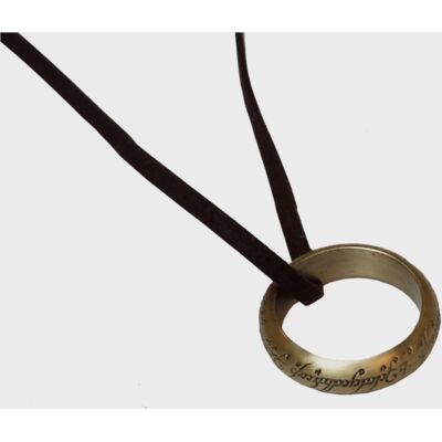 Lord of the Rings: One Ring Costume Bronze (Leather Strap) Lord of the Rings: One Ring Costume Bronze (Leather Strap)