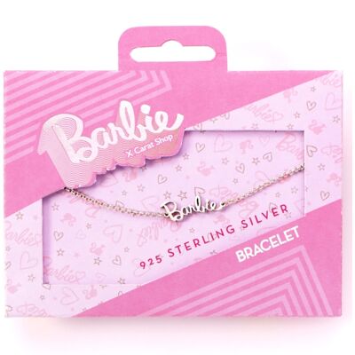 Barbie: Sterling Silver Name Logo Bracelet Barbie: Sterling Silver Name Logo Bracelet
