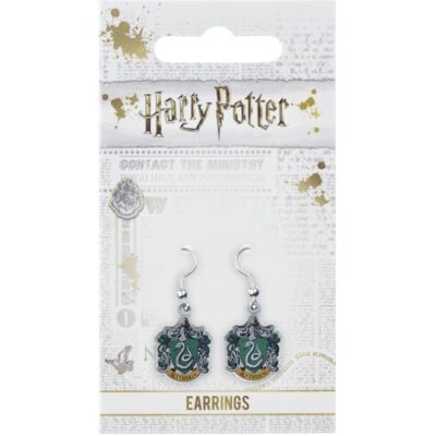 Harry Potter: Slytherin Crest Earrings Harry Potter: Slytherin Crest Earrings