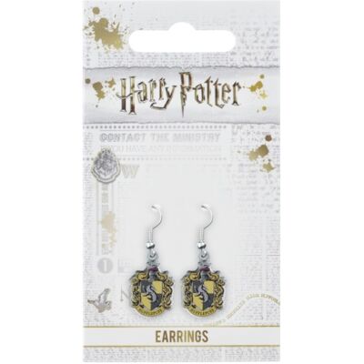 Harry Potter: Hufflepuff Crest Earrings Harry Potter: Hufflepuff Crest Earrings