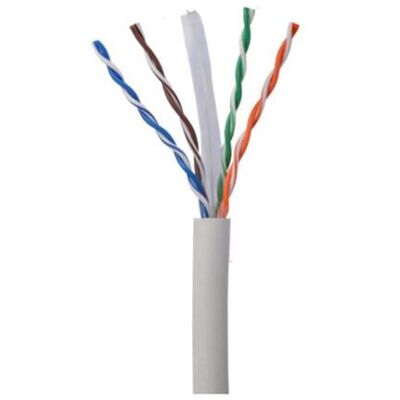 NORTH Nätverkskabel Cat6A UTP Vit 50m - Nätverkskabel NORTH Nätverkskabel Cat6A UTP Vit 50m - Nätverkskabel