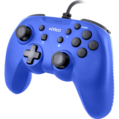 Nyko Prime Wired Controller - Blue For Switch Nyko Prime Wired Controller - Blue For Switch