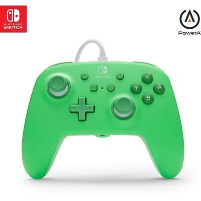 PowerA - Enhanced Wired Controller - Seafoam Green/ Nintendo Switch PowerA - Enhanced Wired Controller - Seafoam Green/ Nintendo Switch