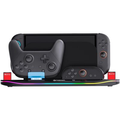 Nacon - Charging Station XL til Nintendo Switch II - Oplad 4 Joy-Con Nacon - Charging Station XL til Nintendo Switch II - Oplad 4 Joy-Con