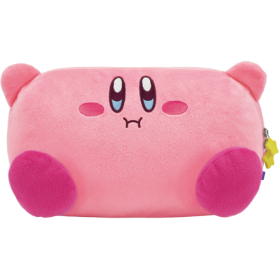 HORI - Plush Pouch for Nintendo Switch 2 (Kirby and Waddle Dee) - Pink HORI - Plush Pouch for Nintendo Switch 2 (Kirby and Waddle Dee) - Pink