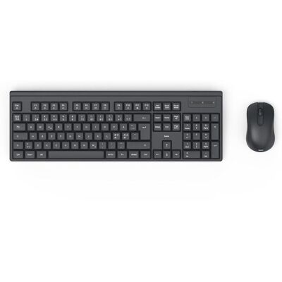 HAMA Keyboard/Mouse Set WKM-100 Wireless Black HAMA Keyboard/Mouse Set WKM-100 Wireless Black