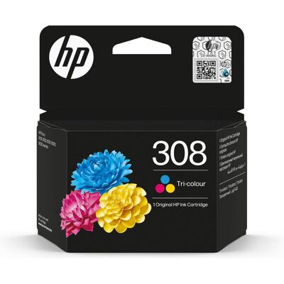 HP Ink 7FP20UE 308 Tri-colour HP Ink 7FP20UE 308 Tri-colour