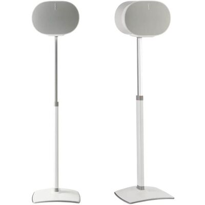 SANUS Floor Stand Adjustable for Sonos ERA 300 Pair White SANUS Floor Stand Adjustable for Sonos ERA 300 Pair White
