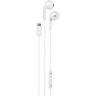 HAPPY PLUGS Headphone Wired In-Ear USB-C White HAPPY PLUGS Headphone Wired In-Ear USB-C White