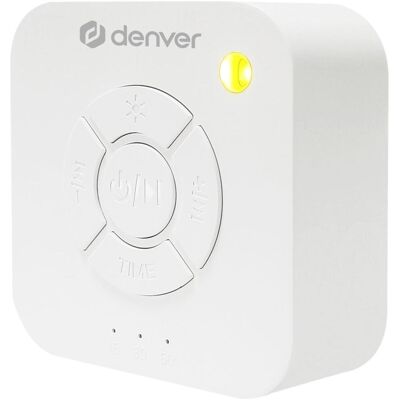 Denver: Brusmaskin Nio olika lugnande ljud Timer Vit Denver: Brusmaskin Nio olika lugnande ljud Timer Vit