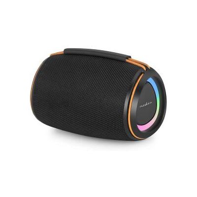 Nedis Bluetooth® Högtalare 360 min Handhållen design 40 W Mono Bärbar / Hem / Utomhus Synkroniseringsbar Orange / Svart Nedis Bluetooth® Högtalare 360 min Handhållen design 40 W Mono Bärbar / Hem / Utomhus Synkroniseringsbar Orange / Svart