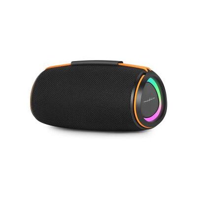 Nedis Bluetooth® Högtalare 360 min Handhållen design 60 W Stereo Bärbar / Hem / Utomhus Synkroniseringsbar Orange / Svart Nedis Bluetooth® Högtalare 360 min Handhållen design 60 W Stereo Bärbar / Hem / Utomhus Synkroniseringsbar Orange / Svart
