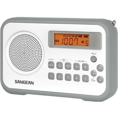 Sangean PRD18 - Bärbar Radio - Grå Sangean PRD18 - Bärbar Radio - Grå