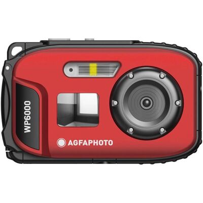 AGFAPHOTO Digital Camera WP6000 18MP Red HD AGFAPHOTO Digital Camera WP6000 18MP Red HD