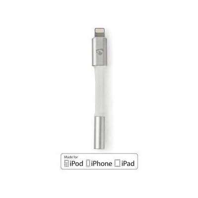 Nedis Lightning Adapter Apple Lightning, 8-stifts 3.5 mm Hona Guldplaterad 0.15 m Rund Aluminium Kartong med täckt fönster Nedis Lightning Adapter Apple Lightning, 8-stifts 3.5 mm Hona Guldplaterad 0.15 m Rund Aluminium Kartong med täckt fönster