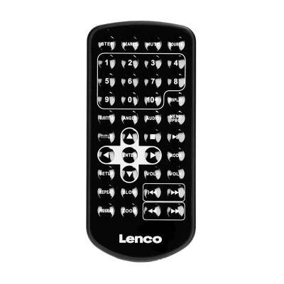 Lenco S000342 - Remote Control MES/DVP - A - Black Lenco S000342 - Remote Control MES/DVP - A - Black