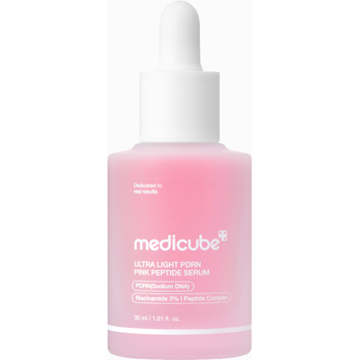 Medicube - PDRN Pink Peptide Serum Ultra Light - Pink - 30 ml Medicube - PDRN Pink Peptide Serum Ultra Light - Pink - 30 ml