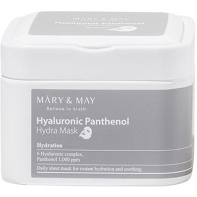 Mary & May Hyaluronsyra och Panthenol Hydrateringsmask - Arkmaskar Mary & May Hyaluronsyra och Panthenol Hydrateringsmask - Arkmaskar