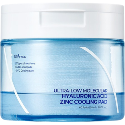 Isntree - Ultra-Low Molecular Hyaluronic Acid Cooling Pad - 150 ml Isntree - Ultra-Low Molecular Hyaluronic Acid Cooling Pad - 150 ml