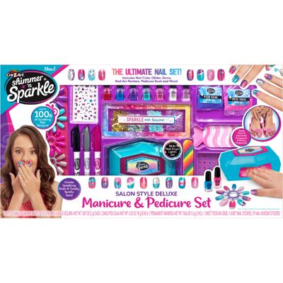 Shimmer n Sparkle - Deluxe Manicure and Pedicure Shimmer n Sparkle - Deluxe Manicure and Pedicure