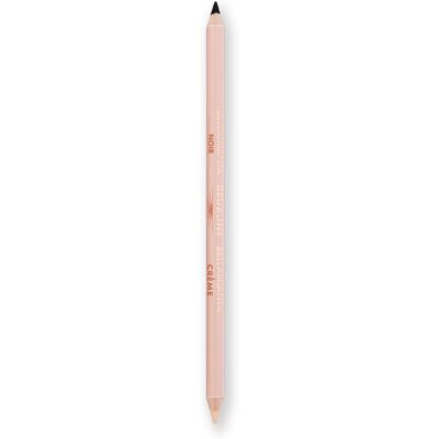 Bellamianta - Deuxline 2 in 1 Eyeliner Pencil - Cream and Black - 1.6g Bellamianta - Deuxline 2 in 1 Eyeliner Pencil - Cream and Black - 1.6g