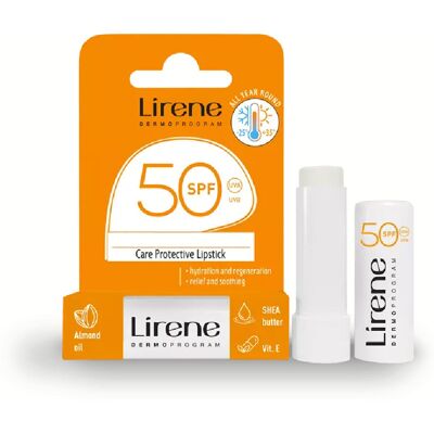Lirene Care Skyddande Läppbalsam SPF 50 Lirene Care Skyddande Läppbalsam SPF 50