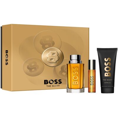 Hugo Boss - The Scent EDT 100 ml + EDT 10 ml + Showergel 100 ml - Giftset Hugo Boss - The Scent EDT 100 ml + EDT 10 ml + Showergel 100 ml - Giftset