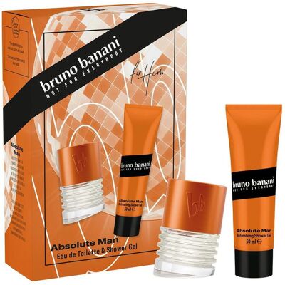 Bruno Banani - Bruno Banani XMAS Absolute Man EDT 30 ml + Shower Gel 50ml Bruno Banani - Bruno Banani XMAS Absolute Man EDT 30 ml + Shower Gel 50ml