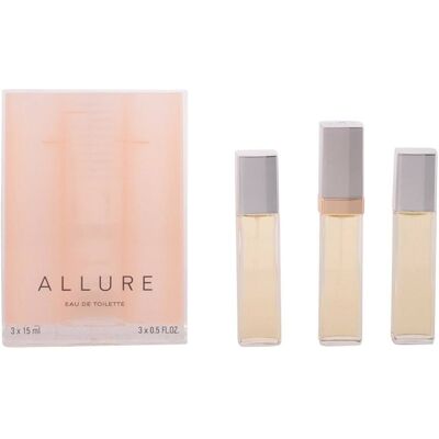 CHANEL - ALLURE EDT 3 X 15 ml CHANEL - ALLURE EDT 3 X 15 ml