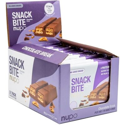 Nupo - Snack Bite Chocolate Break 14 pcs Nupo - Snack Bite Chocolate Break 14 pcs