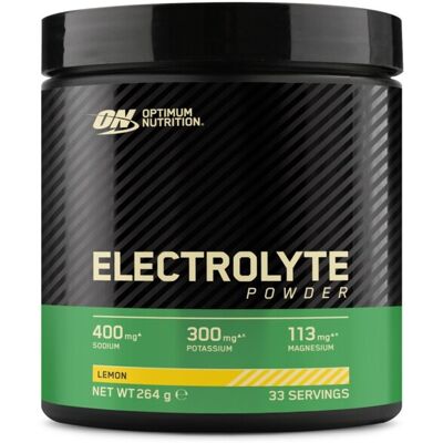 Optimum Nutrition - ELECTROLYTE - LEMON - 264G Optimum Nutrition - ELECTROLYTE - LEMON - 264G