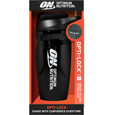 Optimum Nutrition - Opti-Lock Shaker - Dark Tint Optimum Nutrition - Opti-Lock Shaker - Dark Tint