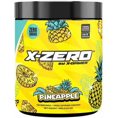 X-Gamer X-Zero Pineapple - 100 Portioner X-Gamer X-Zero Pineapple - 100 Portioner