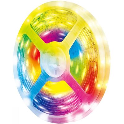 LogiLink: Smart Digital RGB-LED-strip adressbar 400 lm 5m LED WiFi Tuya LogiLink: Smart Digital RGB-LED-strip adressbar 400 lm 5m LED WiFi Tuya