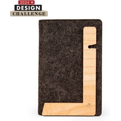 Kikkerland - Book Voyager - 16 cm x 23.5 cm x 2.25 cm Kikkerland - Book Voyager - 16 cm x 23.5 cm x 2.25 cm