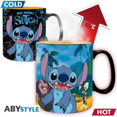 Abysse Lilo & Stitch - Heat Change Mug (460ML) Abysse Lilo & Stitch - Heat Change Mug (460ML)
