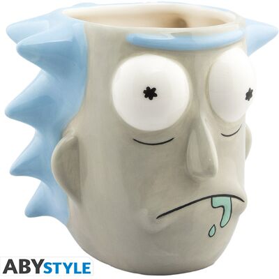 Abysse Rick And Morty - Rick Sanchez 3D Mug Abysse Rick And Morty - Rick Sanchez 3D Mug