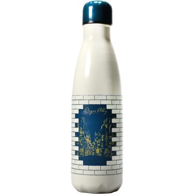 Harry Potter: Water Bottle Metal (500ml) - Harry Potter (Diagon) Embossed Harry Potter: Water Bottle Metal (500ml) - Harry Potter (Diagon) Embossed