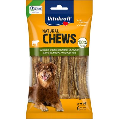 Vitakraft - Naturliga oxkindben för hundar - 6 stycken - Hundgodis Vitakraft - Naturliga oxkindben för hundar - 6 stycken - Hundgodis