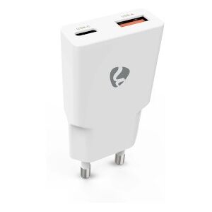 Nedis Dubbelt Port GaN Väggladdare - 30W - Snabbladdning Nedis Dubbelt Port GaN Väggladdare - 30W - Snabbladdning