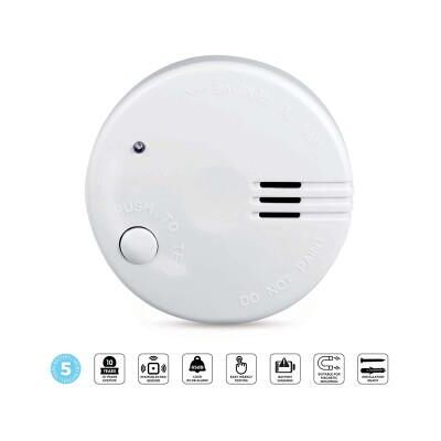 Alecto Minirökdetektor med 5 års batteri Vit Alecto Minirökdetektor med 5 års batteri Vit