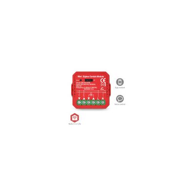 Nedis SmartLife Inbyggd Modul Zigbee 3.0 Slutare / persienner 1000 W Terminalanslutning App tillgänglig för: Android(tm) / IOS Nedis SmartLife Inbyggd Modul Zigbee 3.0 Slutare / persienner 1000 W Terminalanslutning App tillgänglig för: Android(tm) / IOS