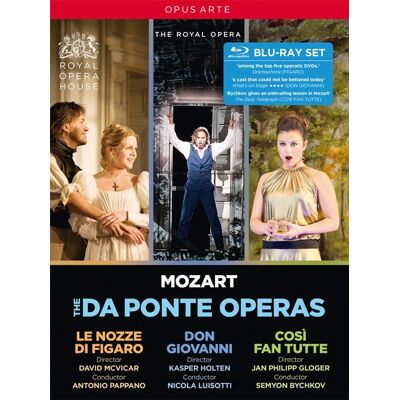 Mozart, w A: The Da Ponte Operas (4 Blu-Ray) Mozart, w A: The Da Ponte Operas (4 Blu-Ray)