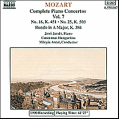 Mozart: Complete Piano Concertos Vol 7 Mozart: Complete Piano Concertos Vol 7