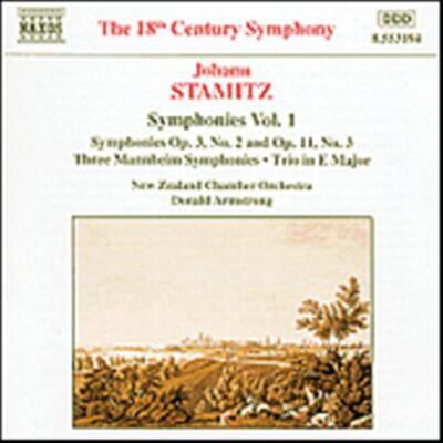 Stamitz: Symphonies Vol 1 Stamitz: Symphonies Vol 1