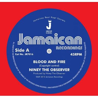 Niney The Observer: Blood & Fire / Brimstone ... Niney The Observer: Blood & Fire / Brimstone ...