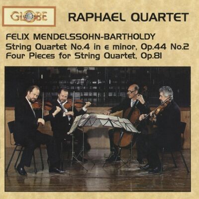 Mendelssohn-Bartholdy: String Quartet No 4 in E Mendelssohn-Bartholdy: String Quartet No 4 in E