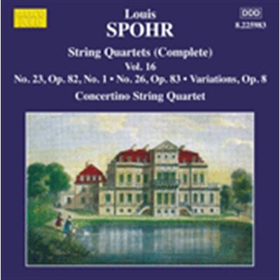 Spohr: String Quartets Vol 16 Spohr: String Quartets Vol 16