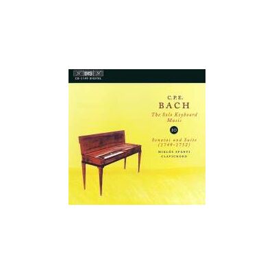 Bach CPE: Sonatas Vol 10 Bach CPE: Sonatas Vol 10
